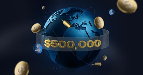 【XM官网】：全球代理巅峰对决，总奖池$500,000(图1)
