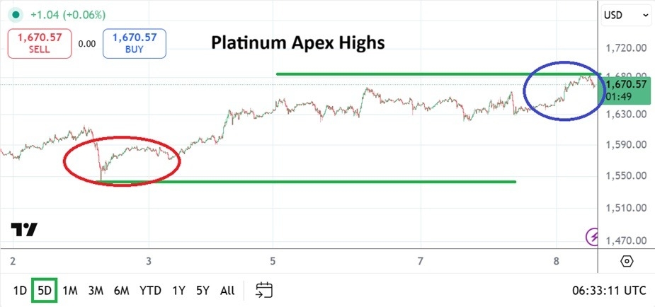 【XM Market Review】--Platinum: Exuberant Response and Record Highs on Speculation(图1)